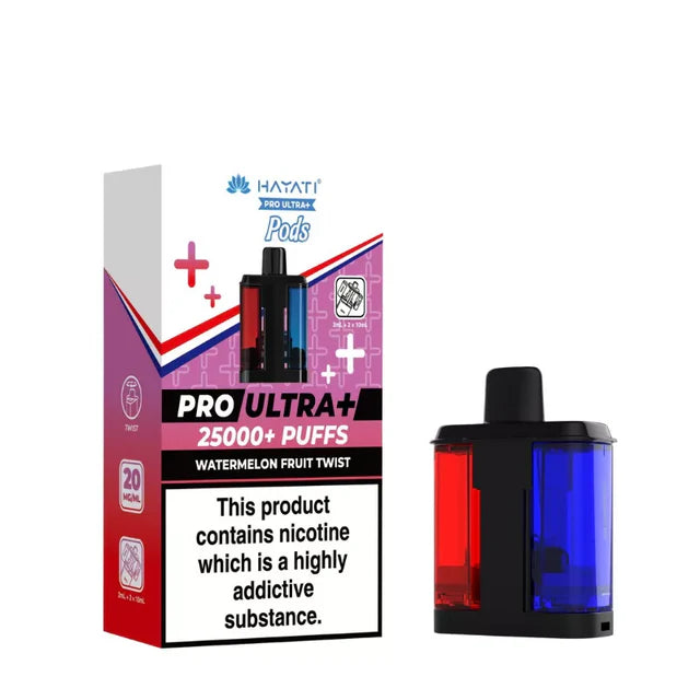 Hayati Pro Ultra Plus Pre 25K Pre-Filled Pods - Replacement Pods