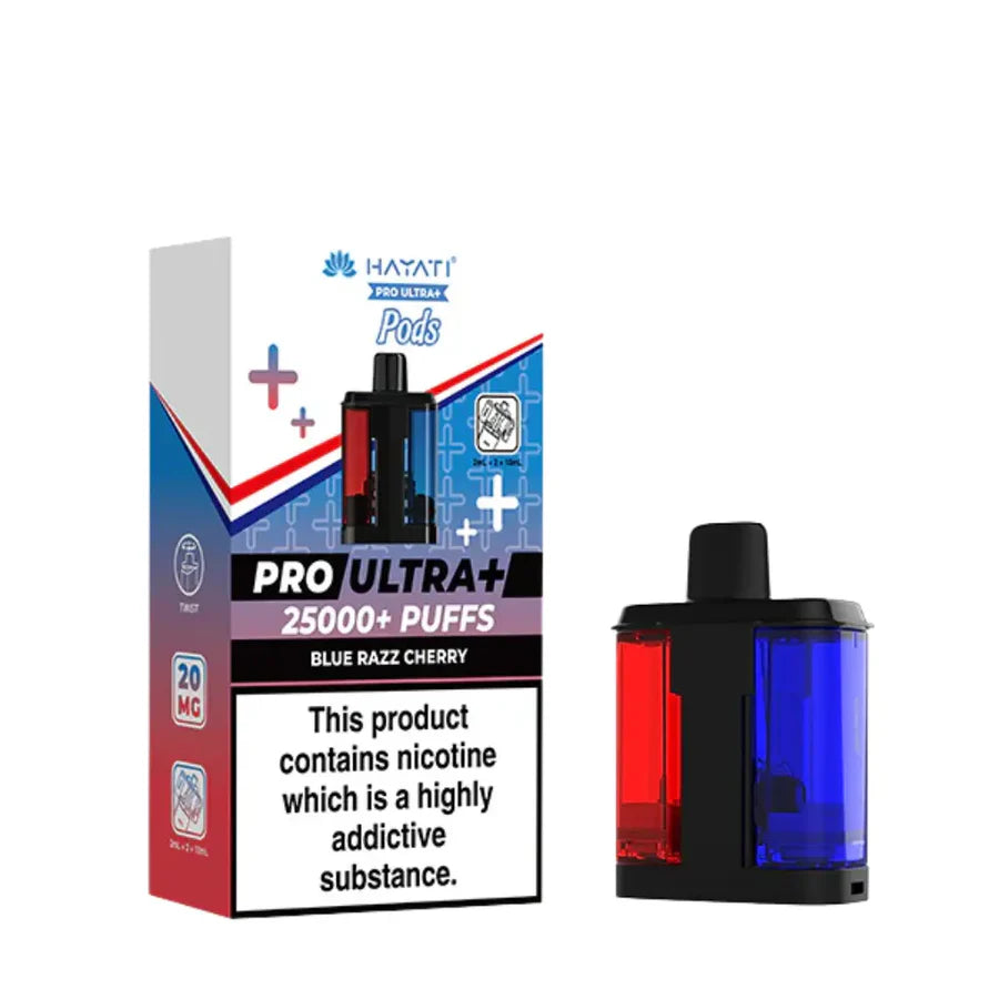 Hayati Pro Ultra Plus Pre 25K Pre-Filled Pods - Replacement Pods