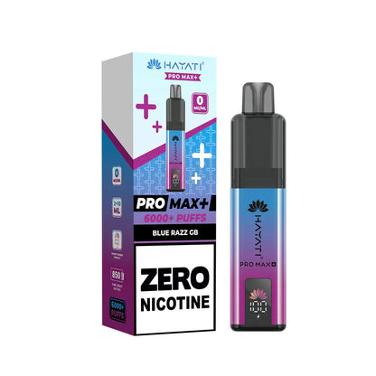 Hayati Pro Max+ 6K Kit Zero Nicotine - Pre-Filled Pod Kits