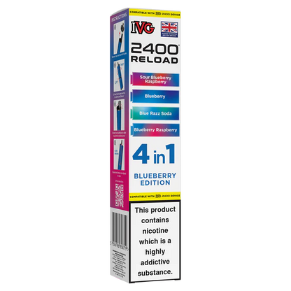 IVG 2400 Reload 4-in-1 Multi Flavour Edition -  Prefilled Pods