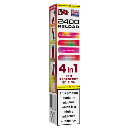 IVG 2400 Reload 4-in-1 Multi Flavour Edition -  Prefilled Pods