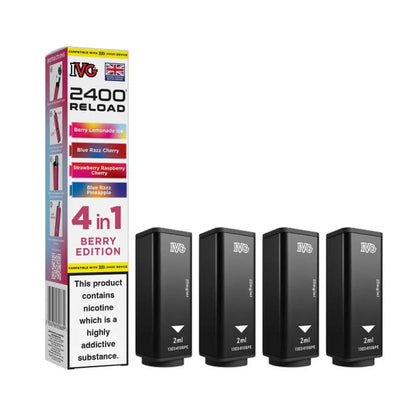 IVG 2400 Reload 4-in-1 Multi Flavour Edition -  Prefilled Pods