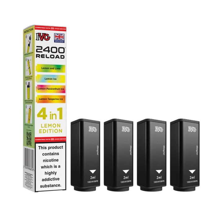 IVG 2400 Reload 4-in-1 Multi Flavour Edition -  Prefilled Pods