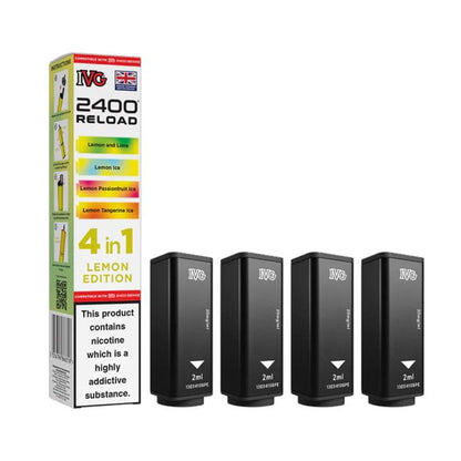 IVG 2400 Reload 4-in-1 Multi Flavour Edition -  Prefilled Pods