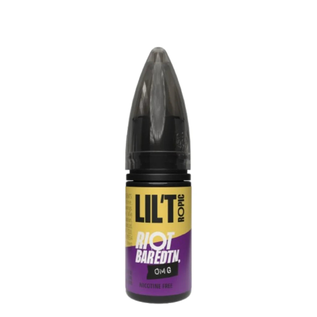 Riot BAR EDTN 0MG E-Liquid - Nicotine-Free E-Liquids Lil’ Tropic Freebase 10MLs