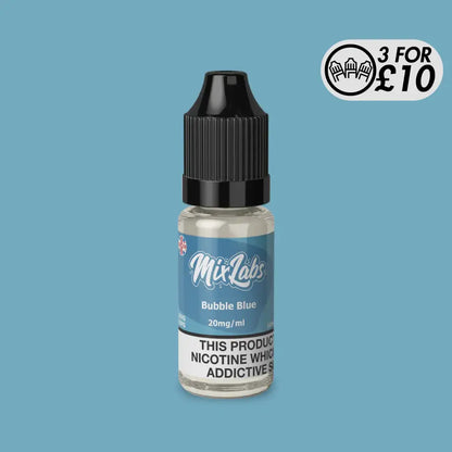 Mix Labs - Disposable Inspired Flavours - Nic-Salts Bubble Blue / 20MG Nic-Salts