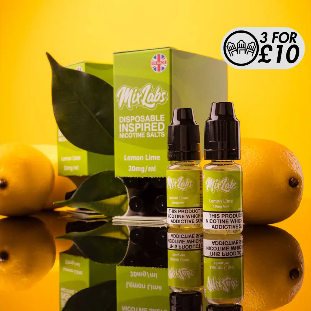Mix Labs - Disposable Inspired Flavours - Nic-Salts - ASAP VAPE