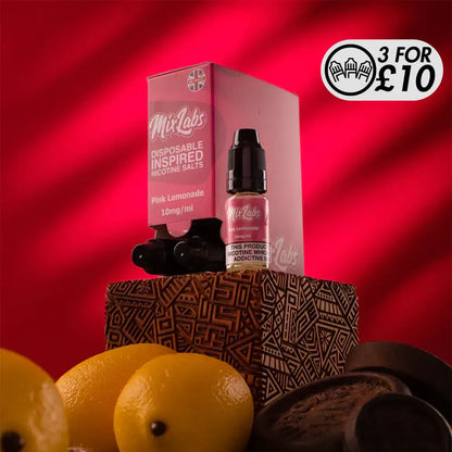 Mix Labs - Disposable Inspired Flavours - Nic-Salts - ASAP VAPE