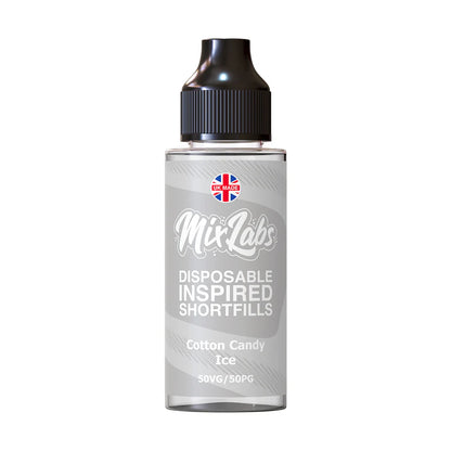 Mix Labs - Disposable Inspired 100ML Shortfills - E-Liquid