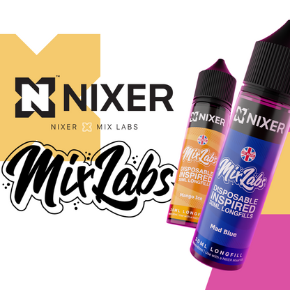 Mix Labs X Nixer - 30ML Longfills