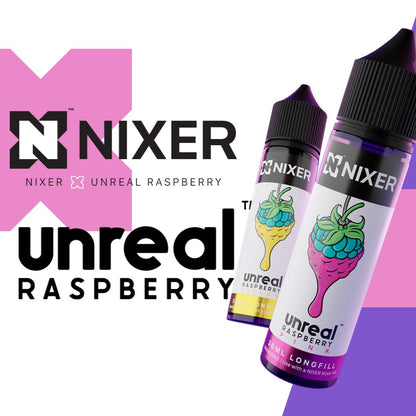 Unreal Raspberry X Nixer - 30ML Longfills