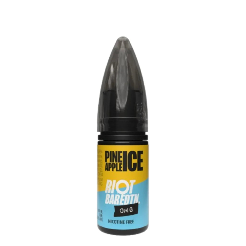 Riot BAR EDTN 0MG E-Liquid - Nicotine-Free E-Liquids Pineapple Ice Freebase 10MLs