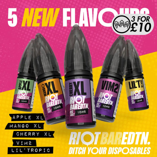 Riot Squad - Bar EDTN Edition - Nic-Salts Mango XL / 5MG Nic-Salts