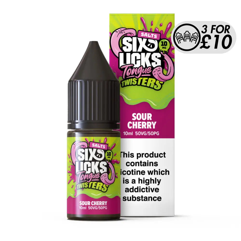 Six Licks Tongue Twisters