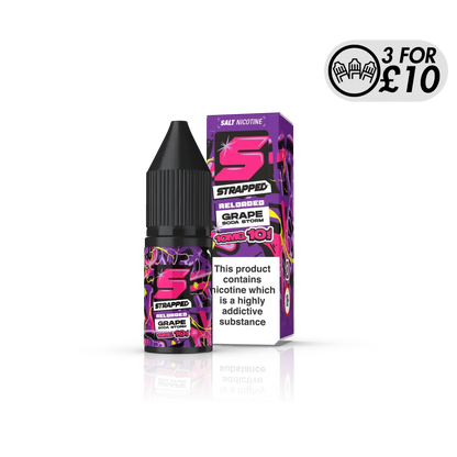 Strapped Reloaded - Nic-Salts - Next Day Delivery - ASAP VAPE
