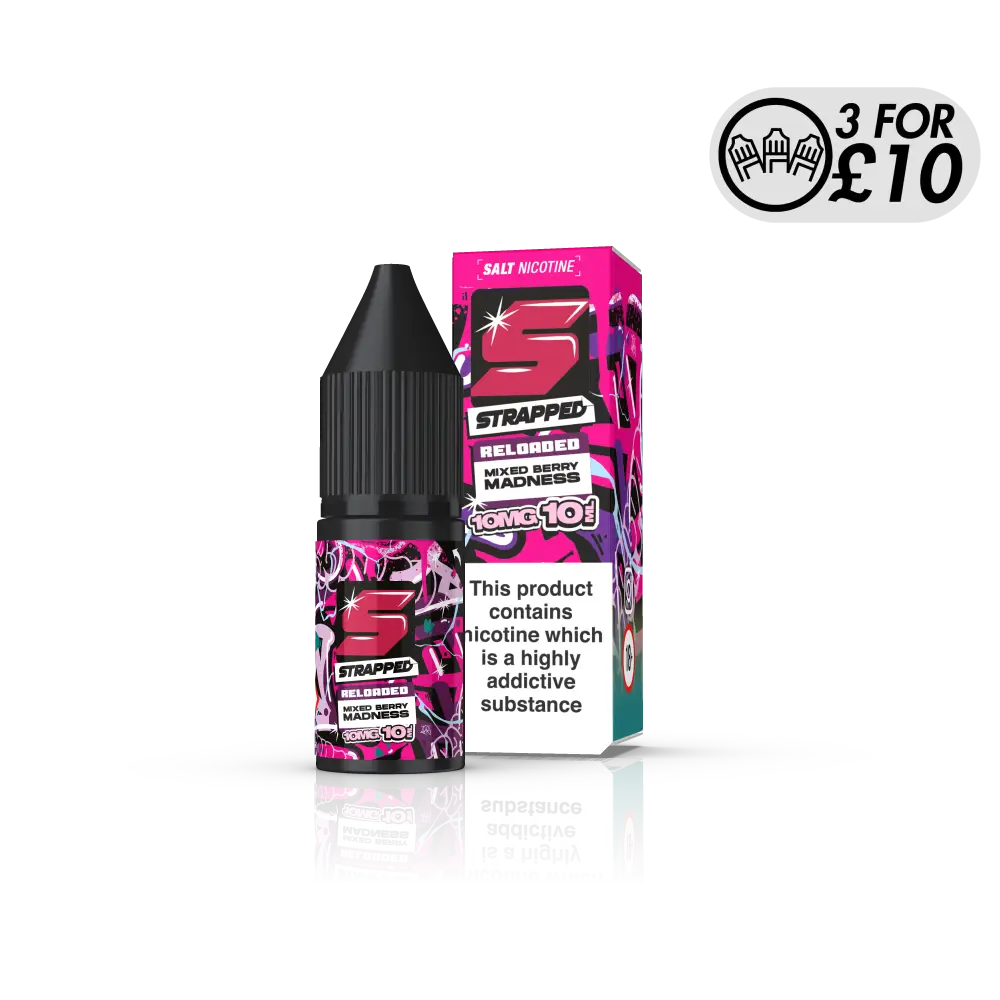 Strapped Reloaded - Nic-Salts - Next Day Delivery - ASAP VAPE