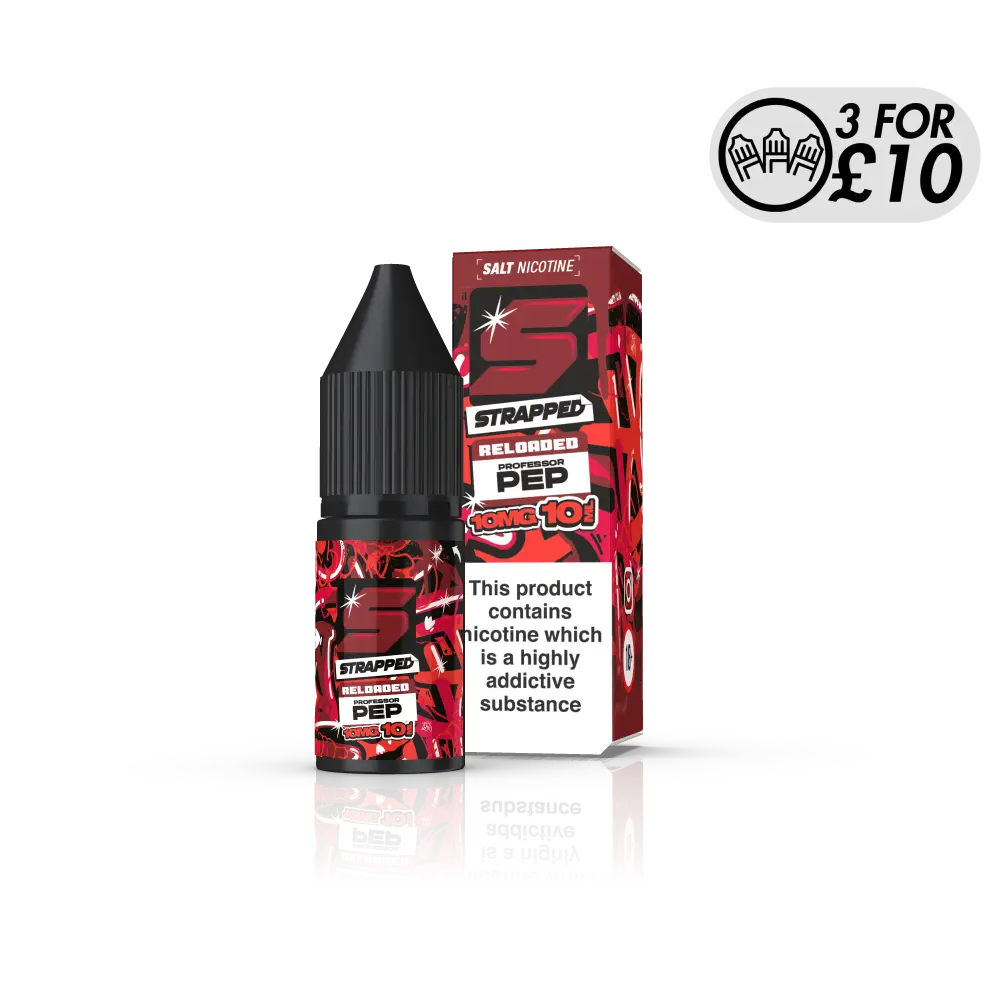 Strapped Reloaded - Nic-Salts - Next Day Delivery - ASAP VAPE