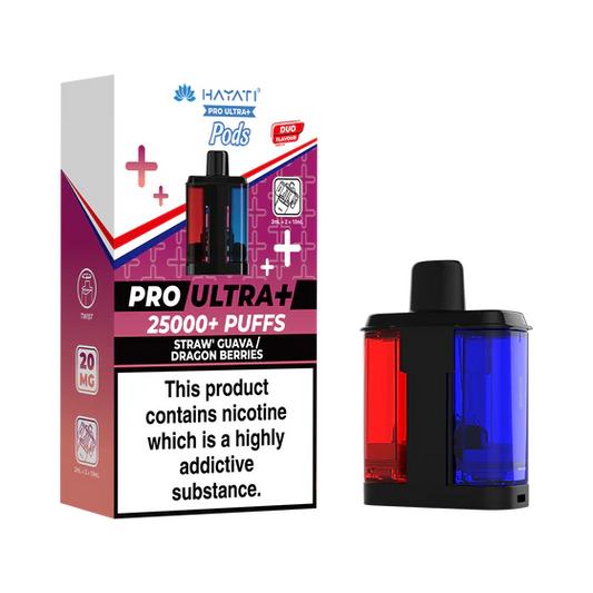 Hayati Pro Ultra Plus Pre 25K Pre-Filled Pods - Replacement Pods