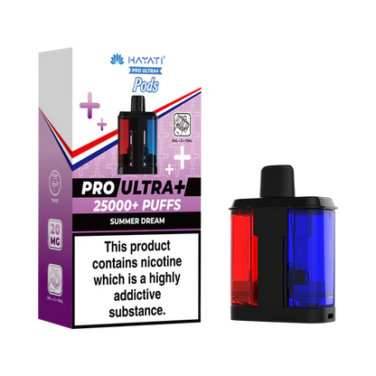 Hayati Pro Ultra Plus Pre 25K Pre-Filled Pods - Replacement Pods