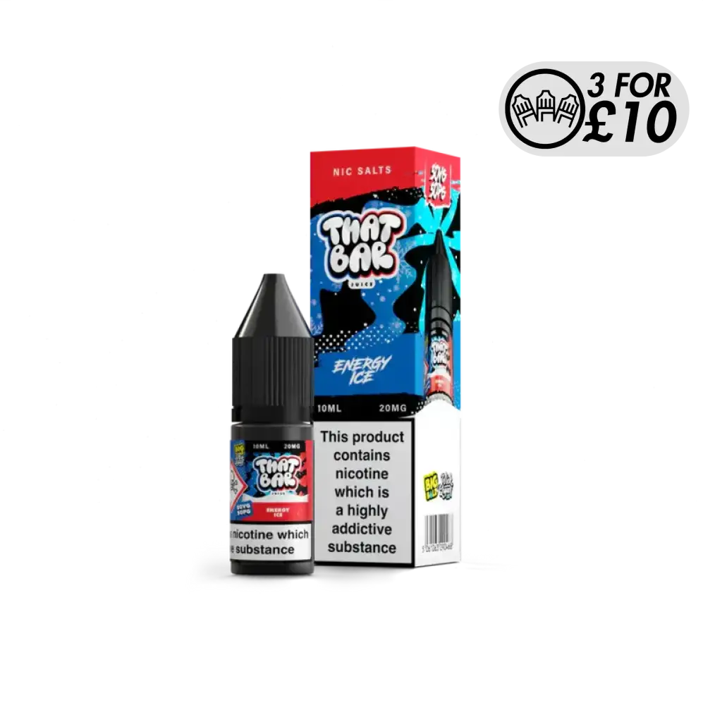That Bar Juice - Nic Salts Energy Ice / 10MG Nic-Salts
