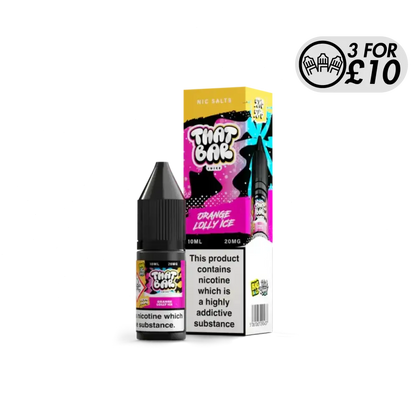 That Bar Juice - Nic Salts Orange Lolly Ice / 10MG Nic-Salts