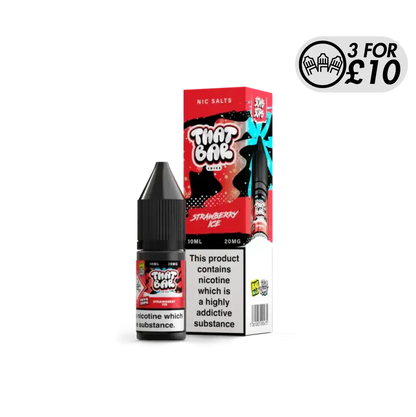 That Bar Juice - Nic Salts Strawberry Ice / 10MG Nic-Salts