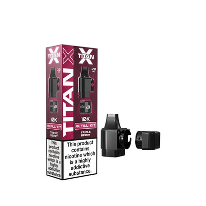 Titan X Refill Kit - Pre-Filled Pods