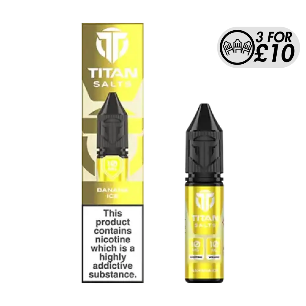 Titan Salts - Nic-Salts Banana Ice Nic-Salts