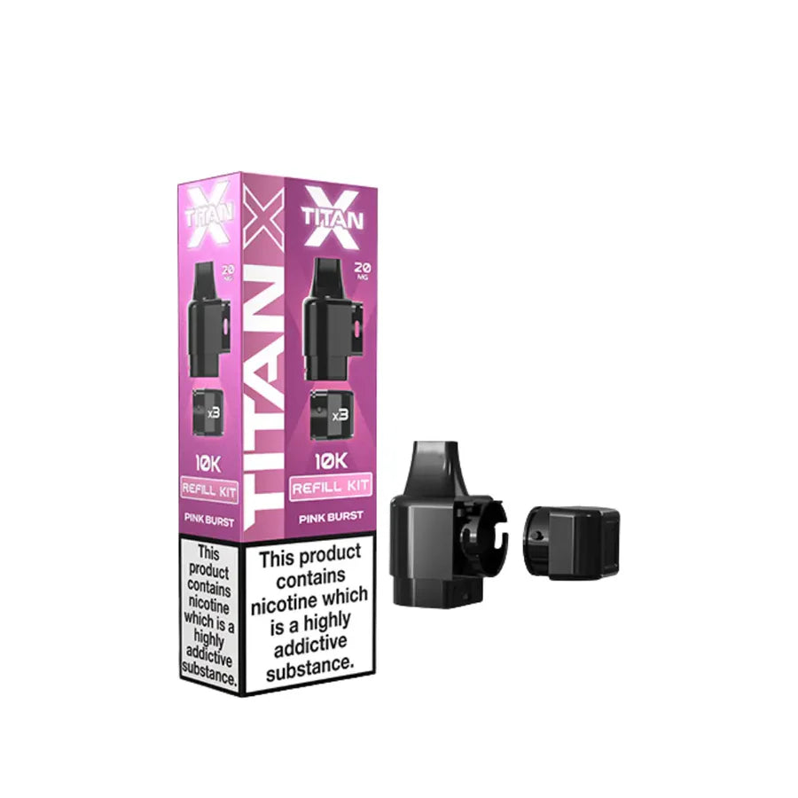 Titan X Refill Kit - Pre-Filled Pods