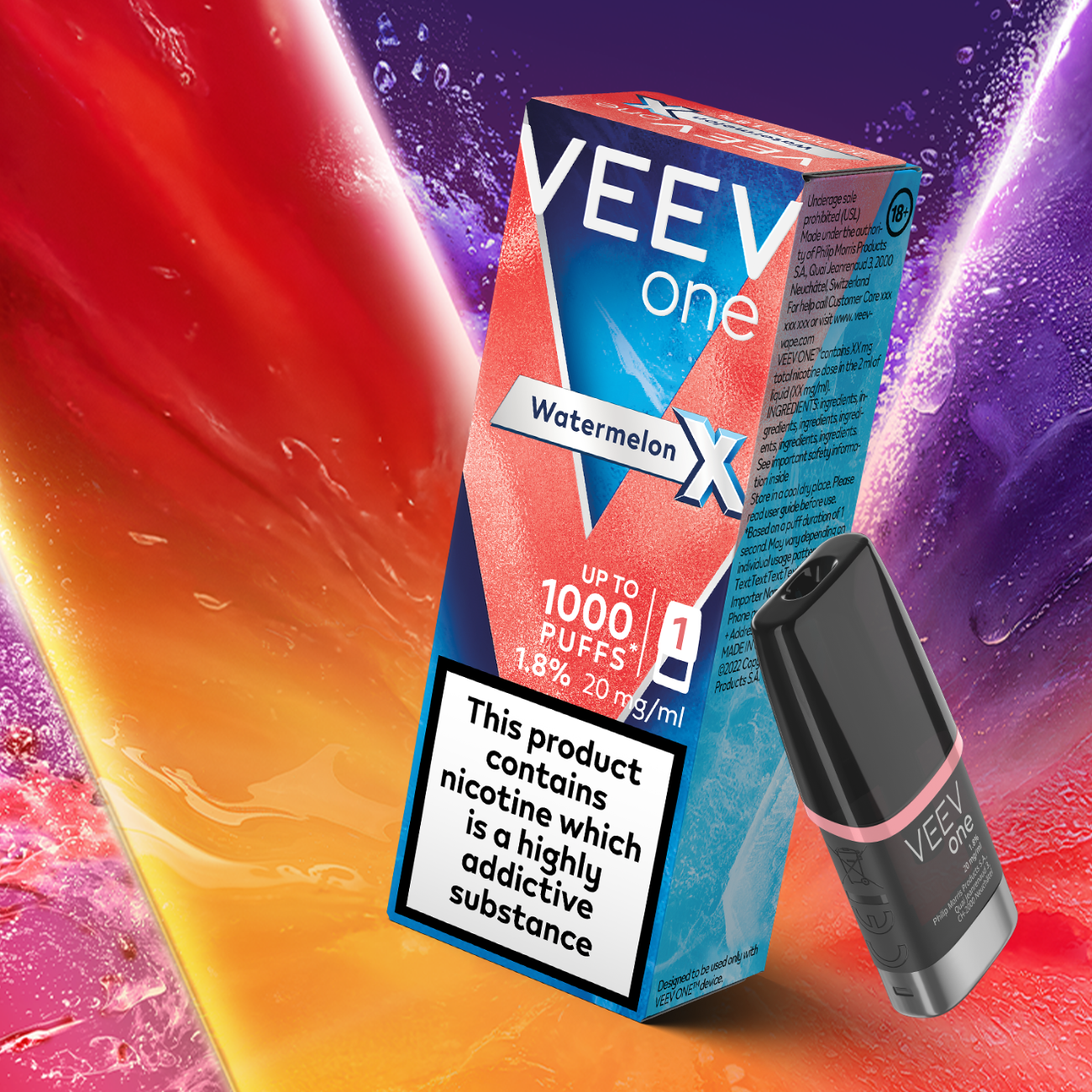VEEV One Flavour Pods - Replacement Pods