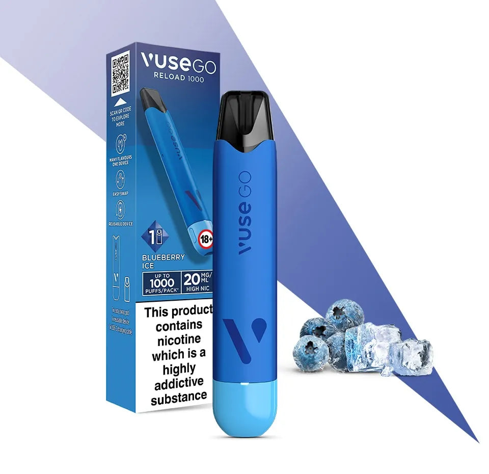 Vuse GO Reload 1000 - Disposable Pod System