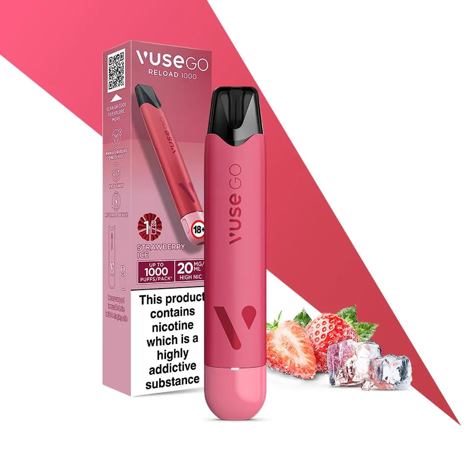 Vuse GO Reload 1000 - Disposable Pod System