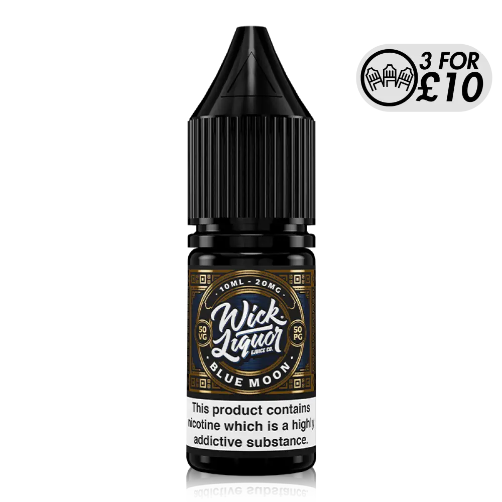 Wick Liquor - Nic-Salts - Blue Moon