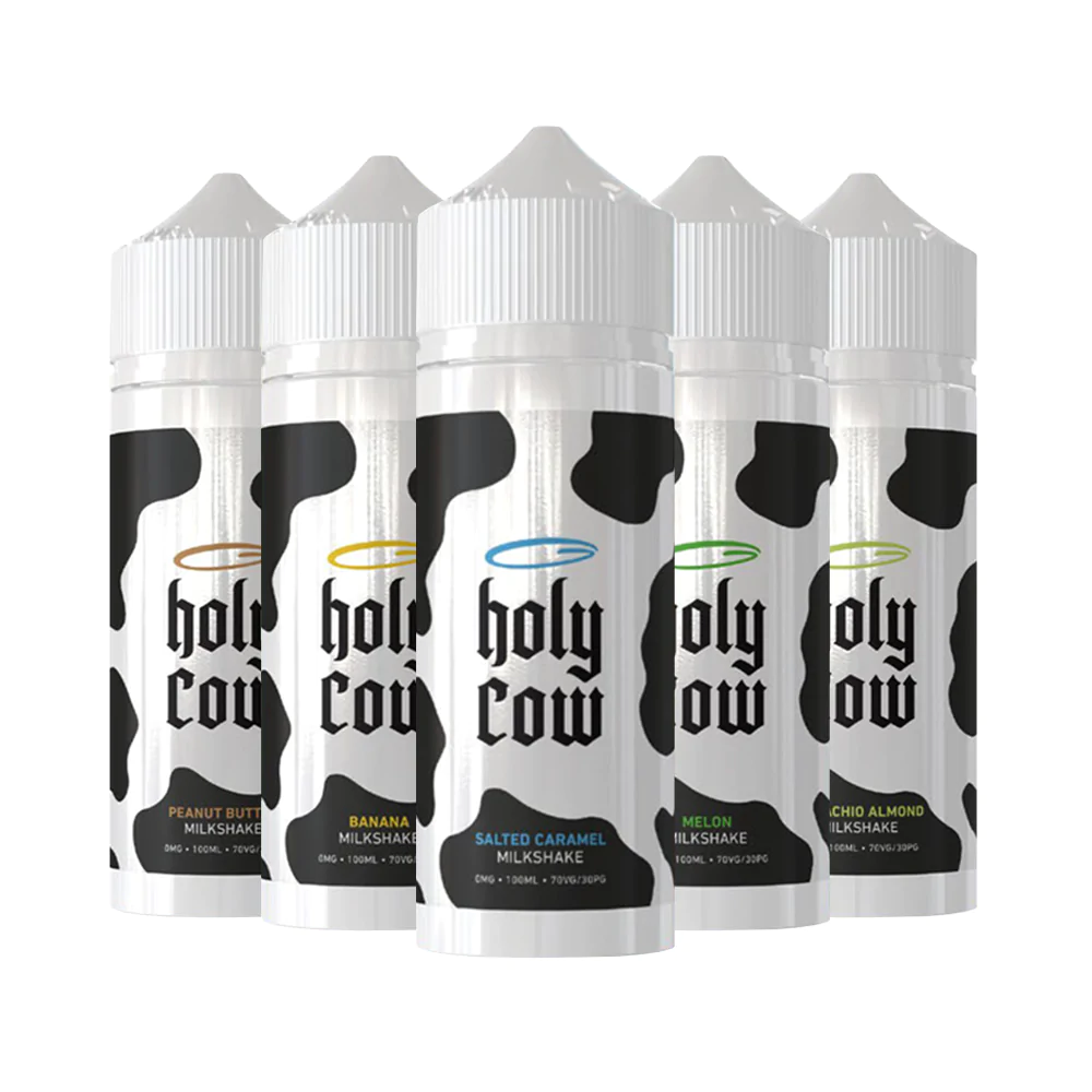 Holy Cow Milkshakes - 100ML Shortfills - ASAP VAPE