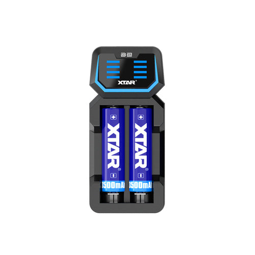 XTAR D2 - 2 Bay Charger - ASAP VAPE