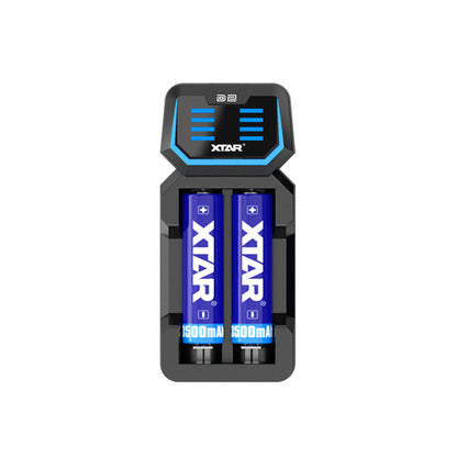 XTAR D2 - 2 Bay Charger - ASAP VAPE