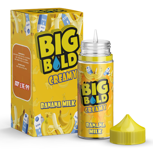 Big Bold Creamy - 100ML Shortfills - ASAP VAPE