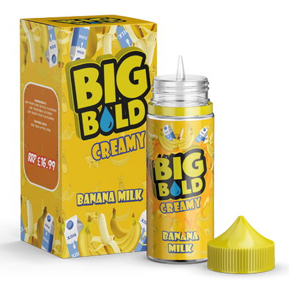 Big Bold Creamy - 100ML Shortfills - ASAP VAPE