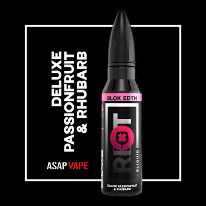 Riot Squad - Black Edition - 50ML Shortfills - ASAP VAPE