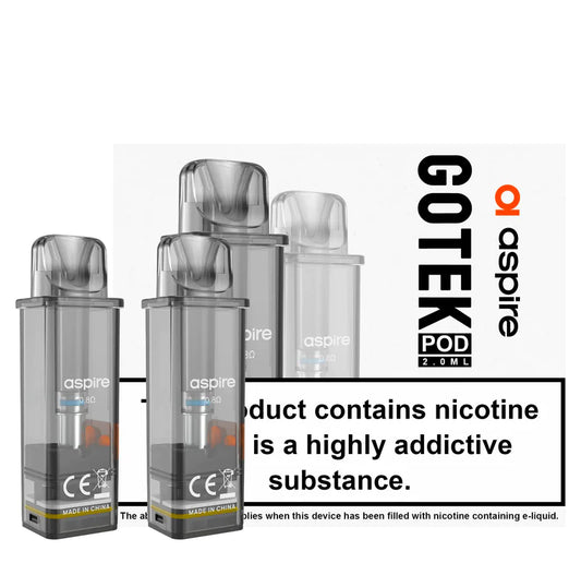 Aspire - Gotek X -Replacement Pods - ASAP VAPE