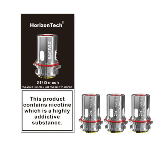 Horizon Tech Sakerz 2in1 Mesh Coils 0.17ohm - ASAP VAPE