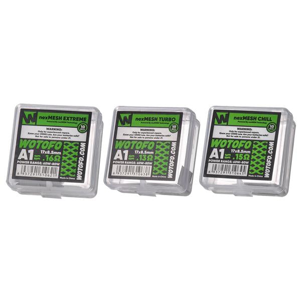 Wotofo NexMesh Mesh Strips 0.16ohms/ 0.15ohms/0.13ohms - ASAP VAPE