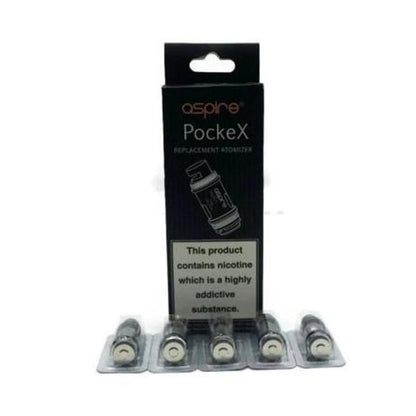 Aspire PockeX 0.6 / 1.2 Ohm Coil - Next Day Delivery - ASAP VAPE