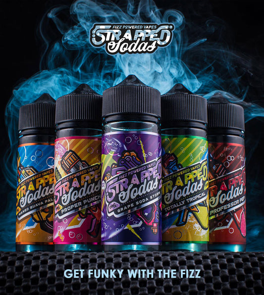 Strapped Sodas - 100ML Shortfills - ASAP VAPE