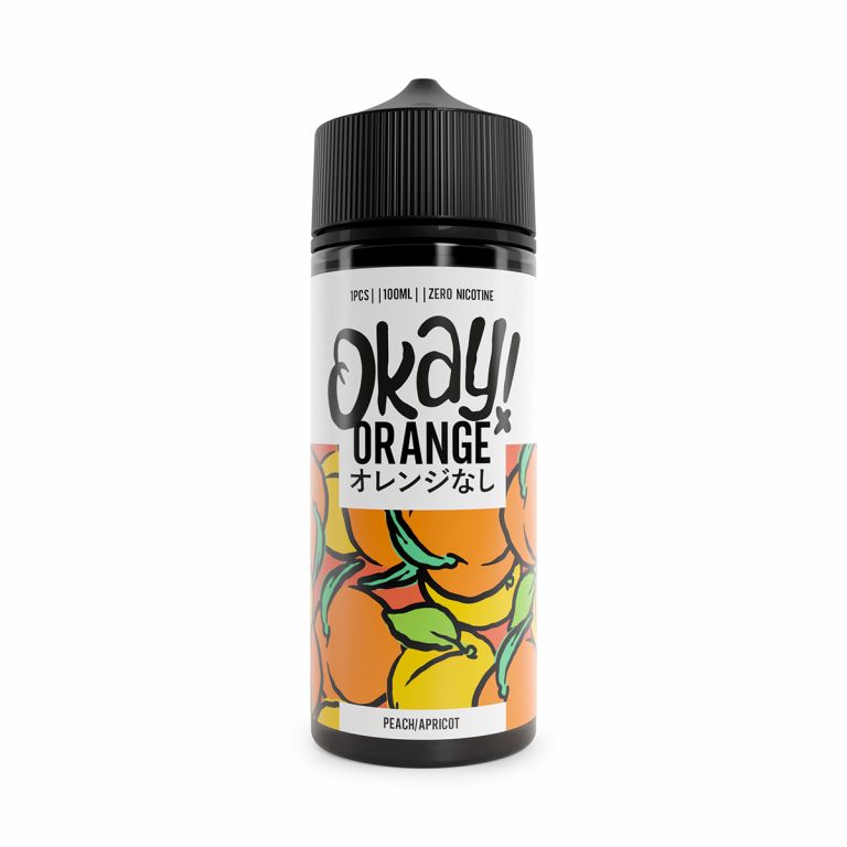 Okay Orange - 100ML shortfill - ASAP VAPE