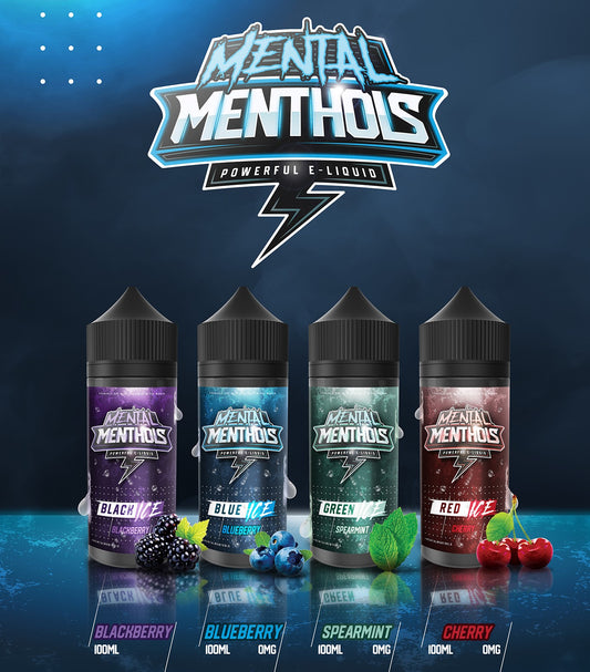 Mental Menthols - 100ML Shortfills - ASAP VAPE