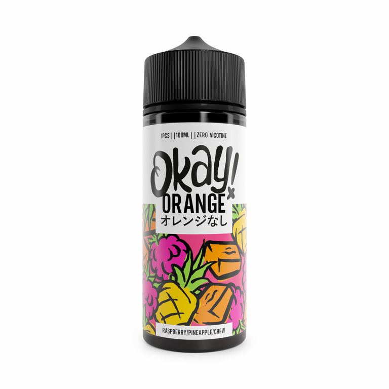 Okay Orange - 100ML shortfill - ASAP VAPE