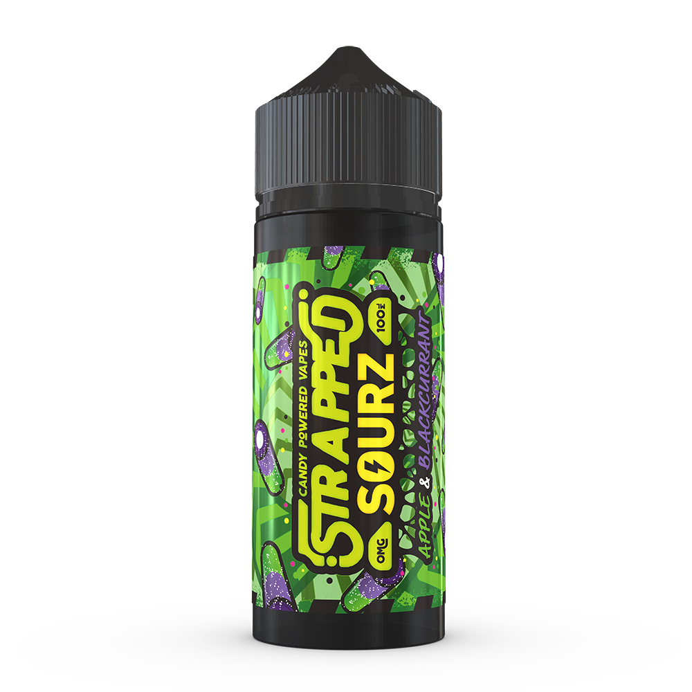 Strapped Sourz - 100ML Shortfills - ASAP VAPE