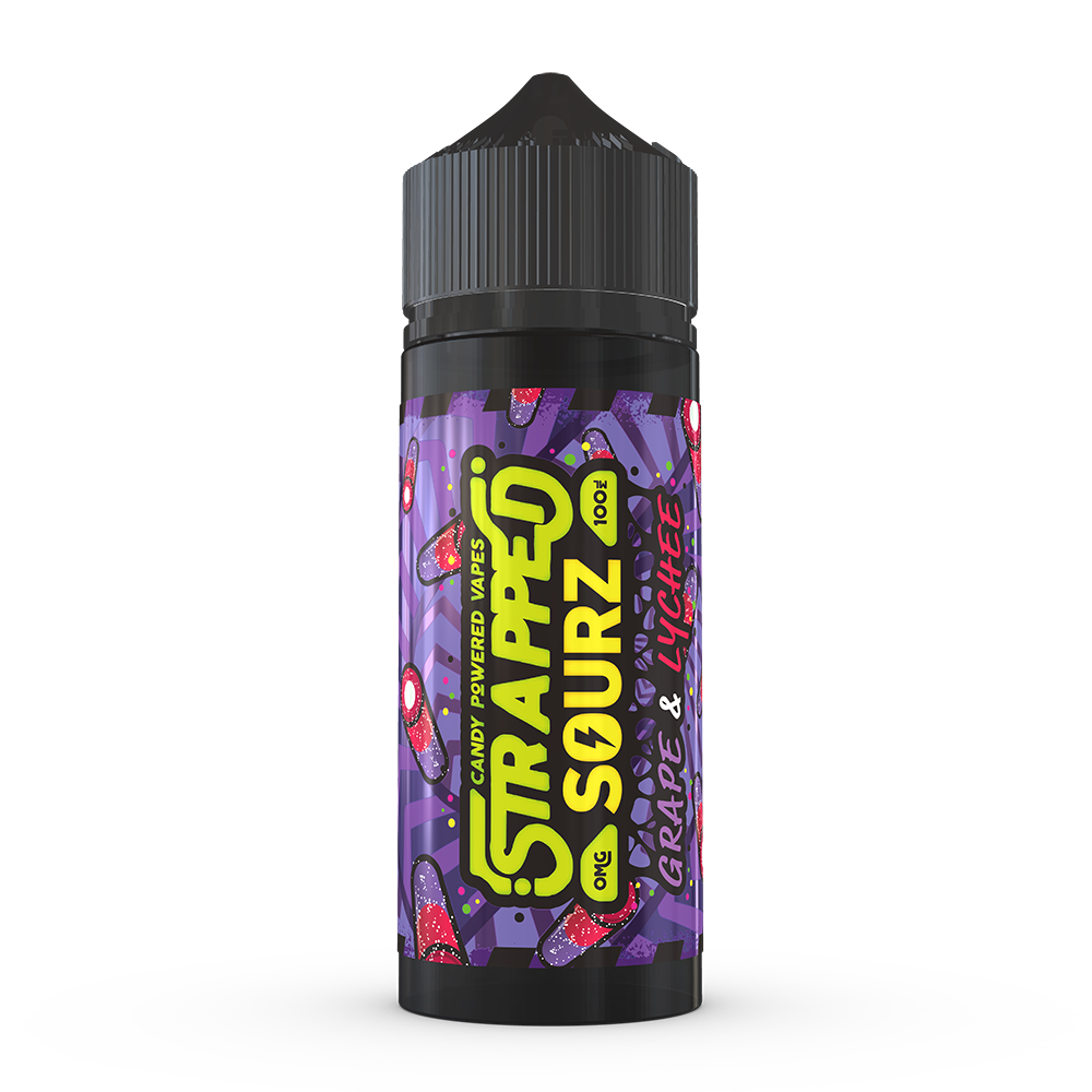 Strapped Sourz - 100ML Shortfills - ASAP VAPE