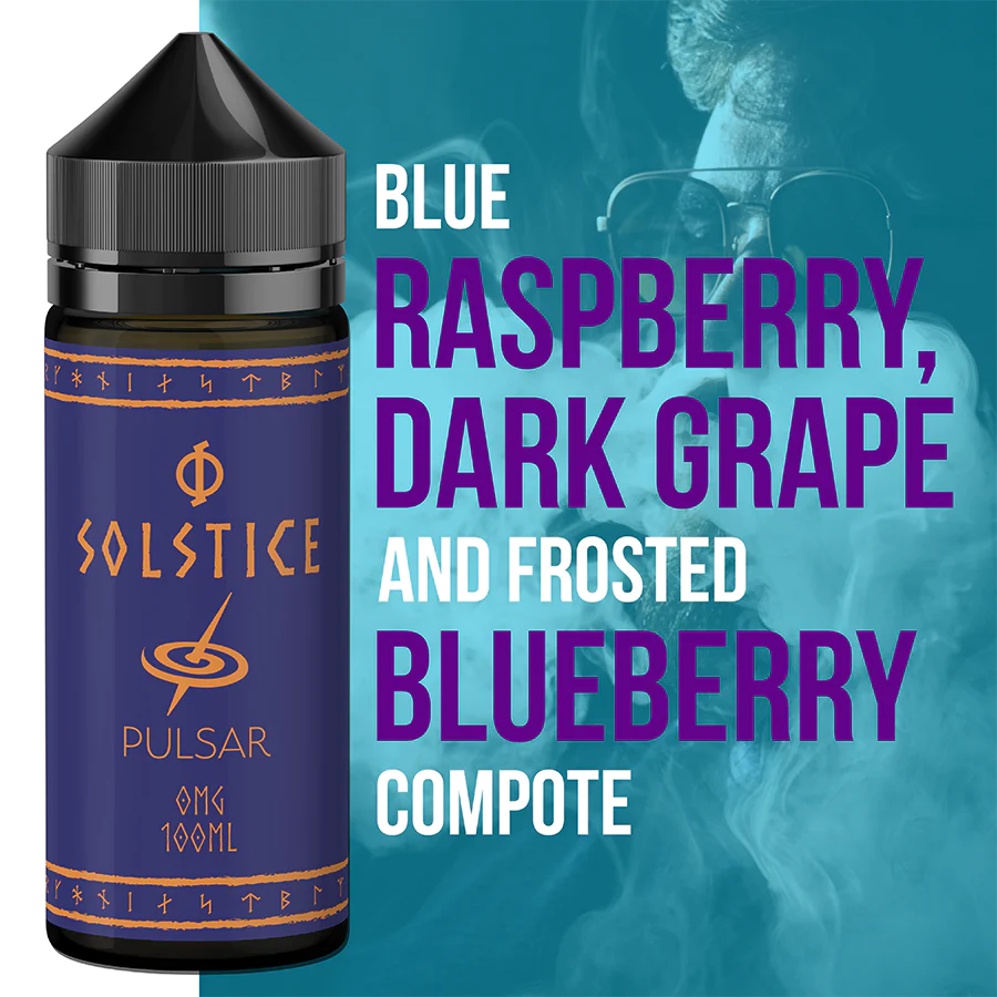 Solstice E-Liquids - 100ML Shortfills - ASAP VAPE